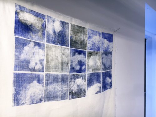 Cloudspotting (installation view)