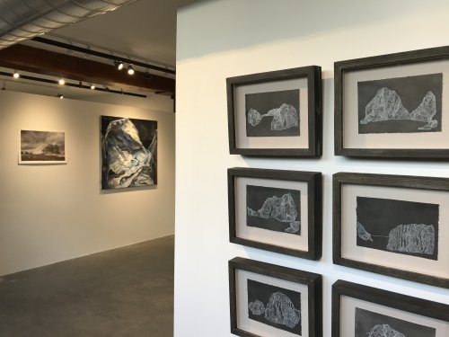 Installation view, Geographies of a Shifting World